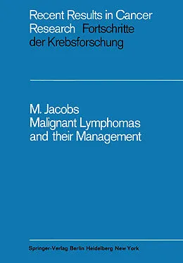 E-Book (pdf) Malignant Lymphomas and their Management von M. L. Jacobs