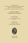 E-Book (pdf) Leon Battista Alberti  ein Hygieniker der Renaissance von Ernst Rodenwaldt