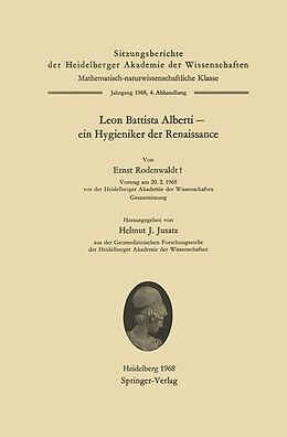 E-Book (pdf) Leon Battista Alberti  ein Hygieniker der Renaissance von Ernst Rodenwaldt