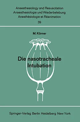 E-Book (pdf) Die nasotracheale Intubation von M. Körner