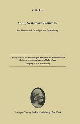 E-Book (pdf) Form, Gestalt und Plastizität von Volker Becker