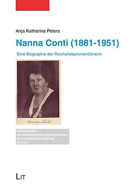 Kartonierter Einband Nanna Conti (1881-1951) von Anja Katharina Peters