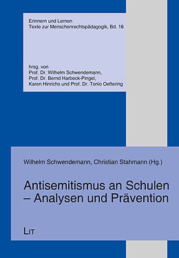 Kartonierter Einband Antisemitismus an Schulen - Analysen und Prävention von 