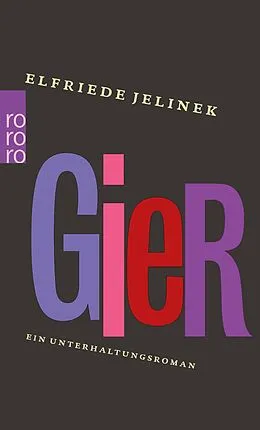 E-Book (epub) Gier von Elfriede Jelinek