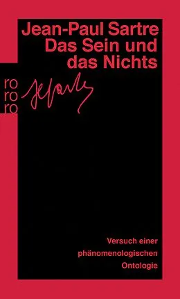 E-Book (epub) Das Sein und das Nichts von Jean-Paul Sartre