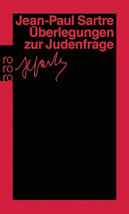 E-Book (epub) Überlegungen zur Judenfrage von Jean-Paul Sartre