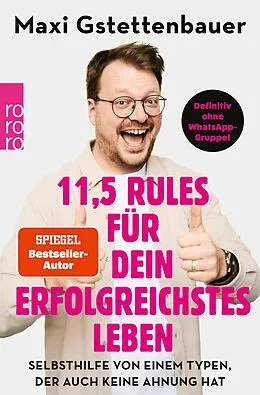 E-Book (epub) 11,5 Rules für dein erfolgreichstes Leben von Maxi Gstettenbauer