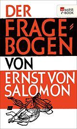 E-Book (epub) Der Fragebogen von Ernst von Salomon