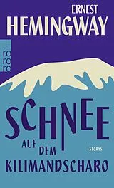 E-Book (epub) Schnee auf dem Kilimandscharo von Ernest Hemingway