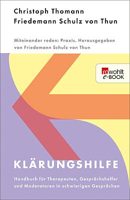 E-Book (epub) Klärungshilfe 1 von Christoph Thomann, Friedemann Schulz von Thun