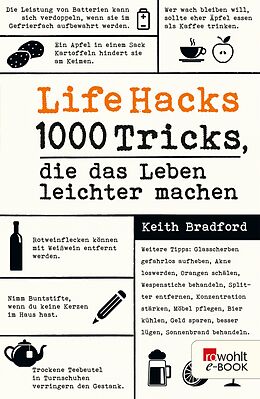 E-Book (epub) Life Hacks von Keith Bradford