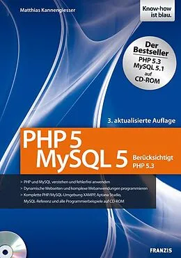 E-Book (pdf) PHP5 - MySQL5 von Matthias Kannengiesser, Caroline Kannengiesser