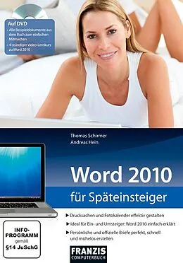 E-Book (pdf) Word 2010 für Späteinsteiger von Thomas Schirmer, Andreas Hein
