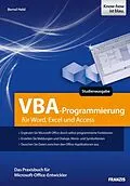 E-Book (pdf) VBA-Programmierung für Word, Excel und Access von Bernd Held