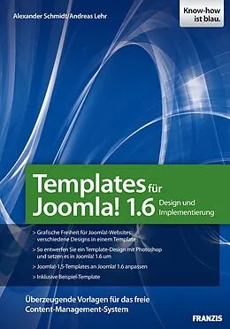 E-Book (pdf) Templates für Joomla 1.6 von Alexander Schmidt, Andreas Lehr
