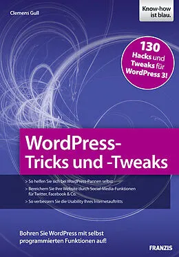 E-Book (pdf) WordPress-Tricks und -Tweaks von Clemens Gull