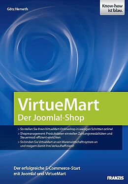 E-Book (pdf) VirtueMart - Der Joomla!-Shop von Götz Nemeth