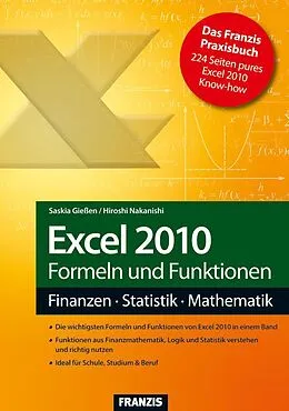 E-Book (pdf) Excel 2010 Formeln und Funktionen von Saskia Gießen, Hiroshi Nakanishi