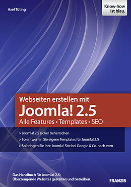 E-Book (pdf) Webseiten erstellen mit Joomla! 2.5 von Axel Tüting