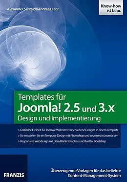 E-Book (pdf) Templates für Joomla! 2.5 und 3.x von Andreas Lehr, Alexander Schmidt