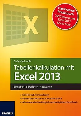 E-Book (pdf) Tabellenkalkulation mit Excel 2013 von Saskia Gießen, Hiroshi Nakanishi