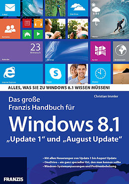 E-Book (pdf) Das große Franzis Handbuch für Windows 8.1 von Christian Immler