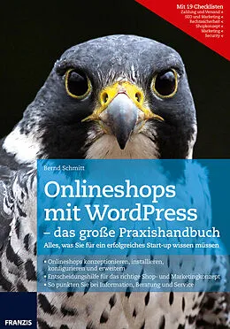 E-Book (pdf) Onlineshops mit WordPress - das große Praxishandbuch von Bernd Schmitt