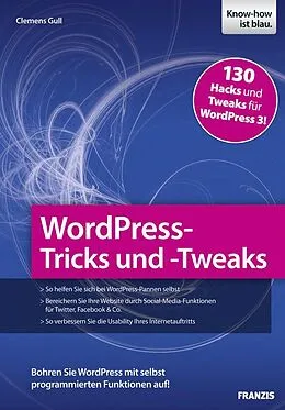 E-Book (epub) WordPress-Tricks und -Tweaks von Clemens Gull