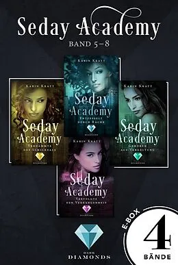 E-Book (epub) Sammelband der erfolgreichen Fantasy-Serie "Seday Academy" Band 5-8 (Seday Academy) von Karin Kratt