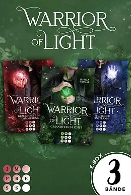 E-Book (epub) Warrior of Light: Alle Bände der romantischen Fantasy-Trilogie von Jessica Wismar