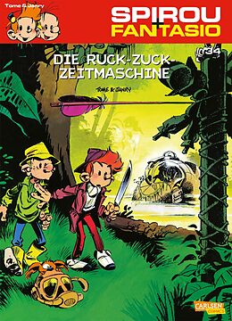 E-Book (epub) Spirou und Fantasio 34: Die Ruck-Zuck-Zeitmaschine von Janry, Tome