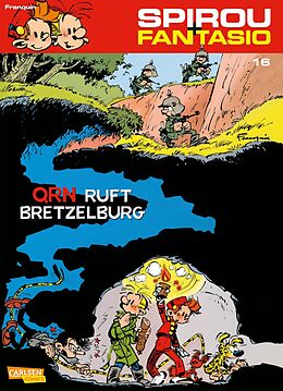 E-Book (epub) Spirou und Fantasio 16: QRN ruft Bretzelburg von André Franquin