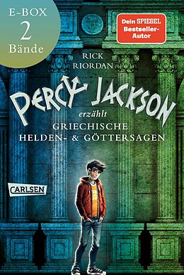 E-Book (epub) Percy Jackson erzählt: Band 1+2 der sagenhaften Abenteuer-Serie in einer E-Box! von Rick Riordan