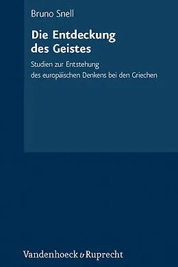 E-Book (pdf) Die Entdeckung des Geistes von Bruno Snell