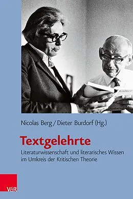 E-Book (pdf) Textgelehrte von Dieter Burdorf, Nicolas Berg