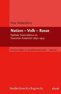 E-Book (pdf) Nation - Volk - Rasse von Peter Walkenhorst
