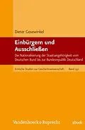 E-Book (pdf) Einbürgern und Ausschließen von Dieter Gosewinkel