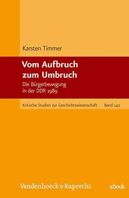 E-Book (pdf) Vom Aufbruch zum Umbruch von Karsten Timmer