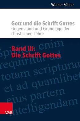 E-Book (pdf) Gott und die Schrift Gottes von Werner Führer