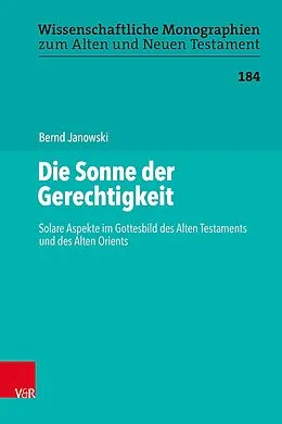 E-Book (pdf) Die Sonne der Gerechtigkeit von Bernd Janowski