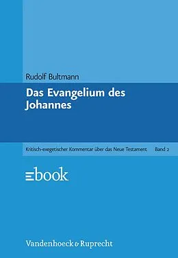 E-Book (pdf) Das Evangelium des Johannes von Rudolf Bultmann