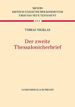 E-Book (pdf) Der Zweite Thessalonicherbrief von Tobias Nicklas