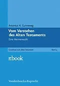 E-Book (pdf) Vom Verstehen des Alten Testaments von Antonius H. Gunneweg