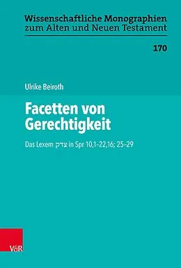 E-Book (pdf) Facetten von Gerechtigkeit von Ulrike Beiroth