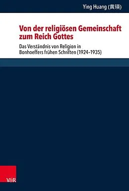 E-Book (pdf) Von der religiösen Gemeinschaft zum Reich Gottes von Ying Huang (??)