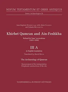 E-Book (pdf) Khirbet Qumran and Ain-Feshkha III A (in English translation) von Jean-Baptiste Humbert
