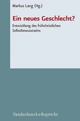 E-Book (pdf) Ein neues Geschlecht? von Markus Lang