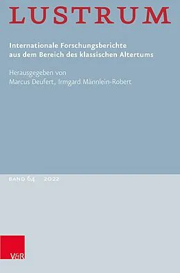 E-Book (pdf) Lustrum Band 64 - 2022 von Edzard Visser