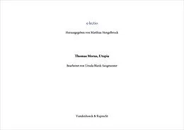 E-Book (pdf) Thomas Morus, Utopia von Ursula Blank-Sangmeister