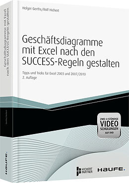Kartonierter Einband Geschäftsdiagramme mit Excel nach den SUCCESS-Regeln gestalten von Holger Gerths, Rolf Hichert
